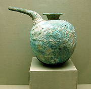 Jar with a spout