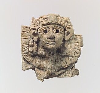 Openwork plaques with ram-headed and human-headed sphinxes