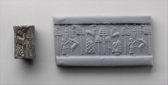 Cylinder seal: hunting scene