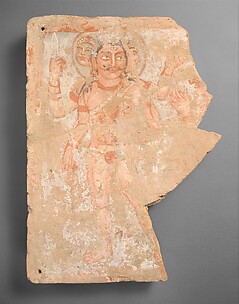 Panel fragment with the god Shiva/Oesho