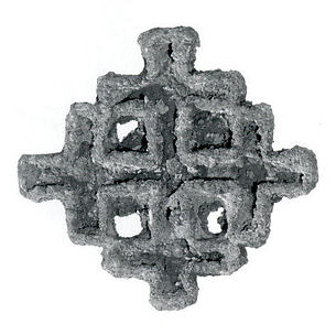 Compartmented stamp seal