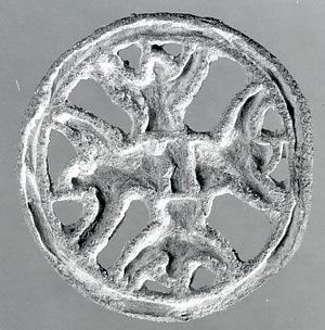 Compartmented stamp seal