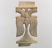 Openwork plaque with palm leaves