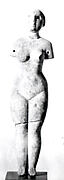 Figure of a standing woman