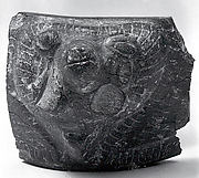 Bowl fragment with the head of a ram