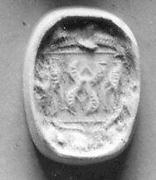 Scaraboid seal