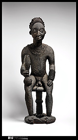 Commemorative figure of a chief