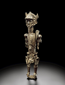 Figure of a leopard chief: Chibwabwa Ilunga