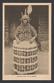 The oba of Benin [Eweka II, r. 1914-33]