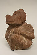 Seated Male Deity (Ehecatl ?)