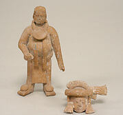Figure with Helmet Mask