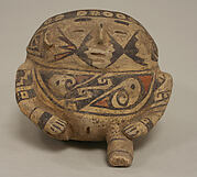 Painted Vessel in the Form of a Seated Woman