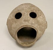Ceramic Monkey Head Vessel