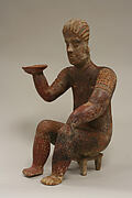 Female Figure Seated on Stool