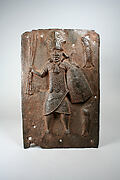 Plaque: Warrior and Fish
