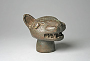 Bronze Mace Head in Feline Form