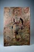Plaque: Junior Court Official with Sword