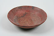 Bowl with Feline Design