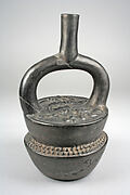 Stirrup Spout Bottle with Stacked Containers