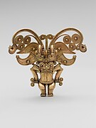 Masked Figure Pendant