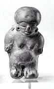 Ceramic Figure Pendant (?)