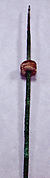 Shell Spindle and Copper Spindle Whorl