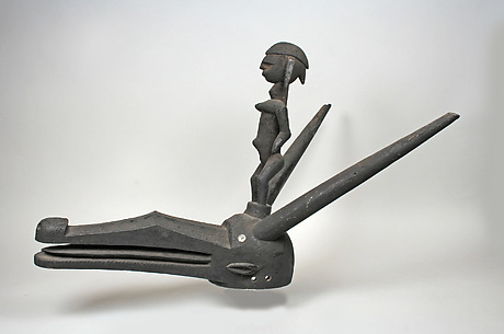 Headdress: Antelope Head with Figure