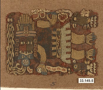 Embroidered Mantle Fragment