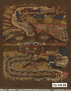 Embroidered Mantle Fragment