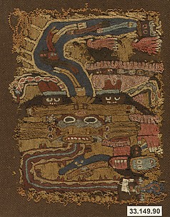 Embroidered Mantle Fragment