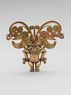 Masked Figure Pendant