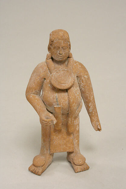 Figure with Helmet Mask