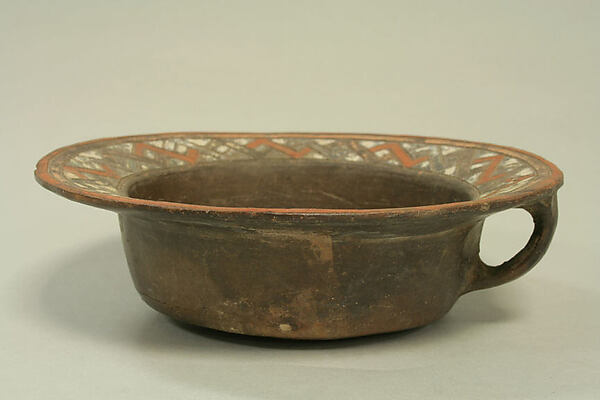 Bowl with Flat Rim