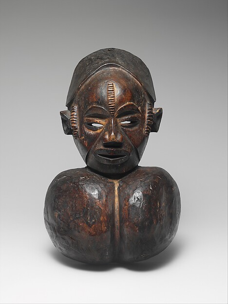 Mask: Female with Goiter