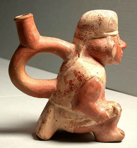 Stirrup Spout Bottle with Warrior