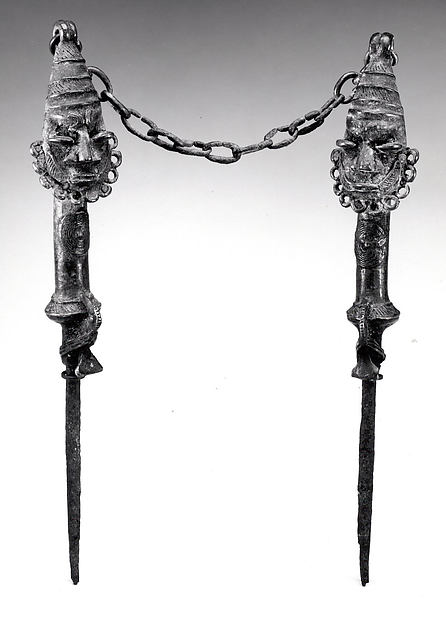 Staffs: Couple (Edan Ogboni)