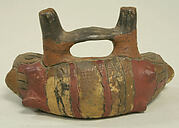 Double Spouted Vessel with Snake