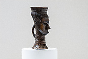 Head-shaped cup (mbwoong ntey)