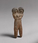 Double-headed figure
