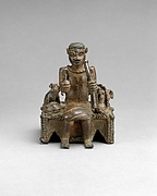 Figure: Oba with Sacrificial Animals from the Ezomo's Altar of the Hand