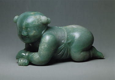 Pillow in the Form of an Infant Boy