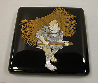 Writing Box (Suzuri-bako) with Woodcutter

