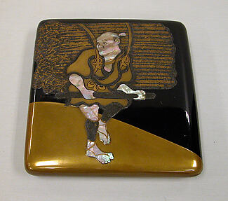Writing Box with Woodcutter Design
