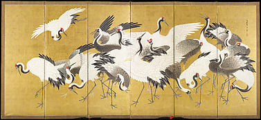 Flock of Cranes