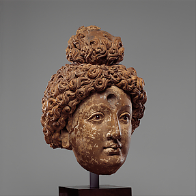 Head of a Buddha or Bodhisattva