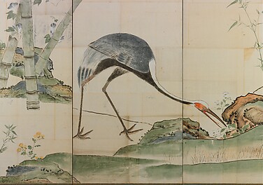 Cranes, Pines, and Bamboo