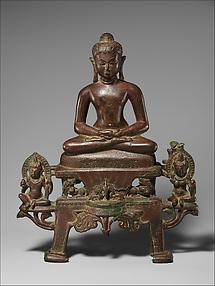 Enthroned Jina, Probably Neminatha