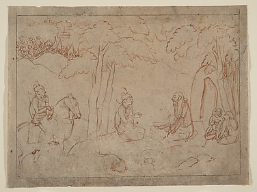 Rama and Lakshmana Visit the Hermitage of an Ascetic