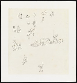 Figure Studies, Two Figures in a Boat