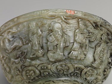 Bowl with Shoulao, God of Longevity